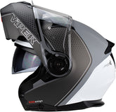 ViPER RS-V345 Flip Up Motorcycle Helmet - Trik Black/White